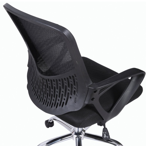 Кресло офисное Brabix Next MG-318 сетка/ткань, черное 531834 фото 4